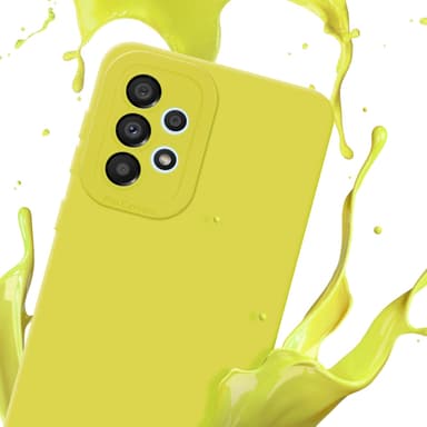 Samsung Galaxy A72 4G / 5G Deksel case (gul)