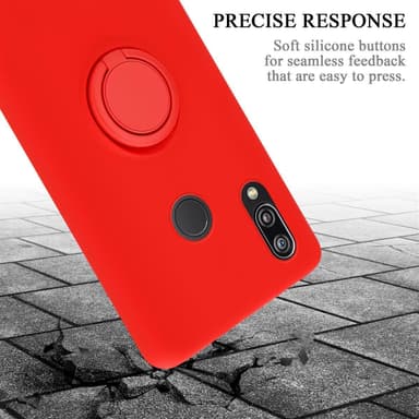 Deksel Huawei P20 LITE 2018 / NOVA 3E Ring Case (rød)