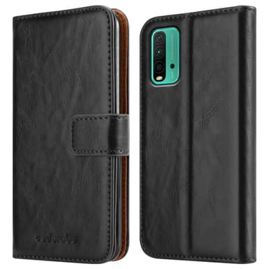Xiaomi RedMi 9T / POCO M3 lommebokdeksel etui (svart)