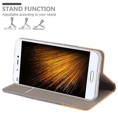 Xiaomi Mi 5 lommebokdeksel etui (grå)