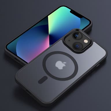 iPhone 13 Deksel kompatibel MagSafe (Svart)