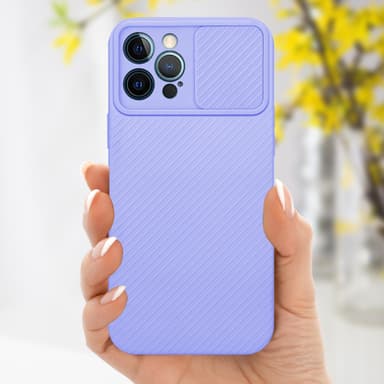 Deksel iPhone 12 PRO MAX cover (lilla)