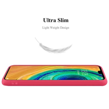Deksel Huawei MATE 30 Silikon cover (rød)
