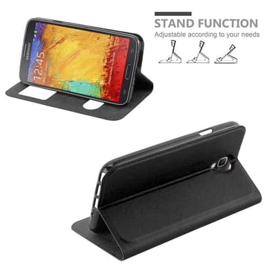 Samsung Galaxy NOTE 3 NEO lommebokdeksel cover (svart)