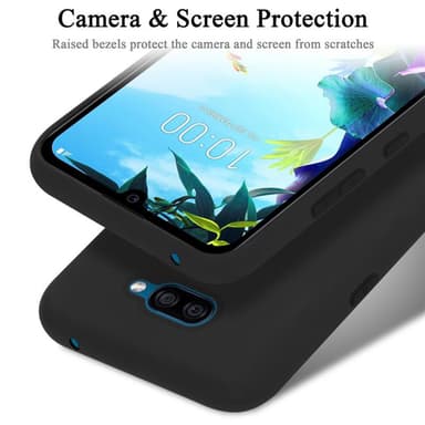 LG K40S silikondeksel case (svart)
