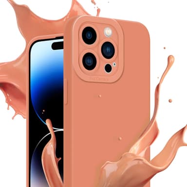 iPhone 14 PRO MAX Deksel case (oransje)
