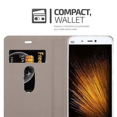 Xiaomi Mi 5 lommebokdeksel etui (grå)