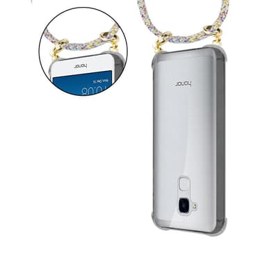 Honor 5C Deksel med Halskjede (gul)