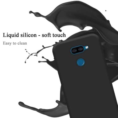 LG K40S silikondeksel case (svart)