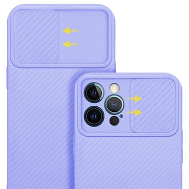Deksel iPhone 12 PRO MAX cover (lilla)