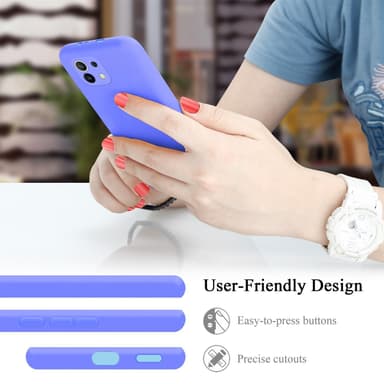 Xiaomi Mi 11 5G silikondeksel case (lilla)