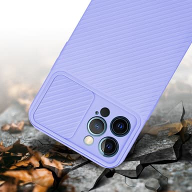 Deksel iPhone 12 PRO MAX cover (lilla)