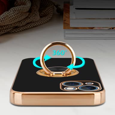 iPhone 14 silikondeksel case (svart)