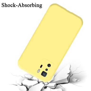 Xiaomi POCO X3 GT silikondeksel case (gul)