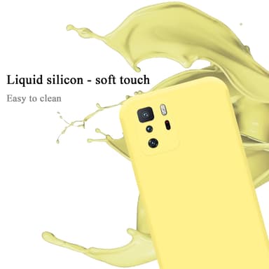 Xiaomi POCO X3 GT silikondeksel case (gul)