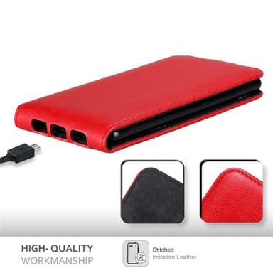 Huawei P9 LITE 2016 / G9 LITE deksel flip cover (rød)