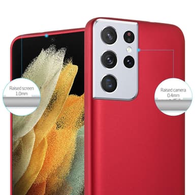 Deksel Samsung Galaxy S22 ULTRA Case Cover (rød)