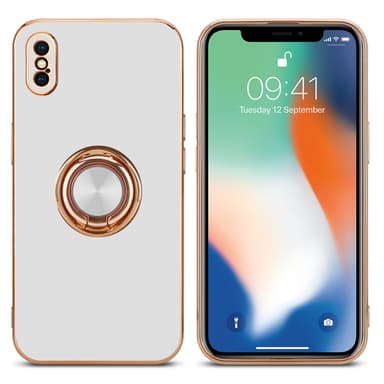 iPhone XS MAX silikondeksel case (hvit)