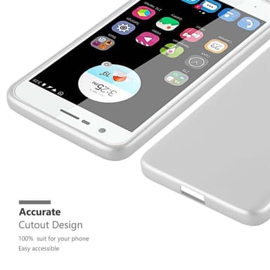 Deksel ZTE Blade V8 MINI Case Cover (sølv)