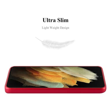 Deksel Samsung Galaxy S22 ULTRA Case Cover (rød)