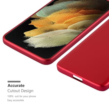 Deksel Samsung Galaxy S22 ULTRA Case Cover (rød)