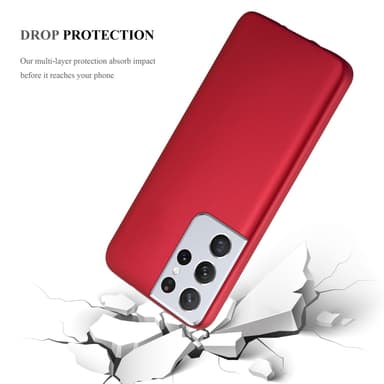 Deksel Samsung Galaxy S22 ULTRA Case Cover (rød)