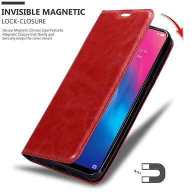 Vivo Y85 lommebokdeksel case (rød)