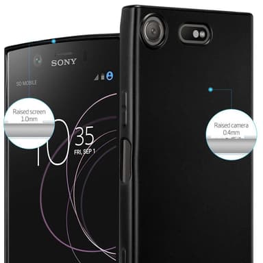 Deksel Sony Xperia XZ1 COMPACT Case Cover (svart)