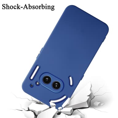 Nothing Phone 2a silikondeksel case (blå)