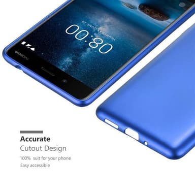 Deksel Nokia 8 2017 Case Cover (blå)
