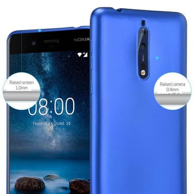 Deksel Nokia 8 2017 Case Cover (blå)
