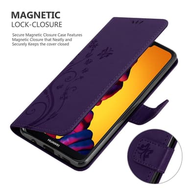 Huawei P20 LITE 2018 / NOVA 3E lommebokdeksel Blomster
