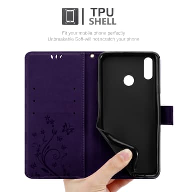 Huawei P20 LITE 2018 / NOVA 3E lommebokdeksel Blomster