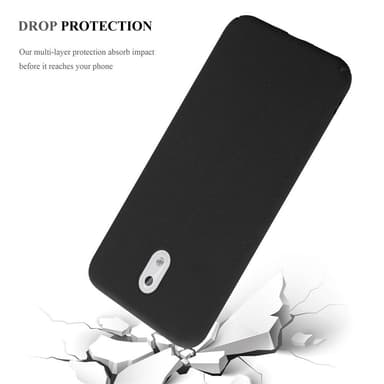 Nokia 3 2017 Hardt Deksel Cover (svart)
