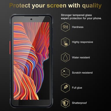 Samsung Galaxy XCover 5 Skjermbeskytter Skärmskydd