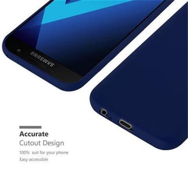 Deksel Samsung Galaxy A5 2017 Silikon cover (blå)