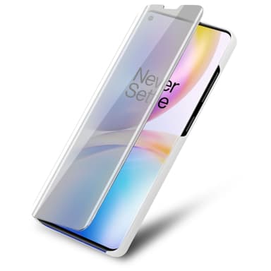 OnePlus 8 PRO lommebokdeksel etui (sølv)