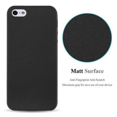 Deksel iPhone 5 / 5S / SE 2016 case (svart)