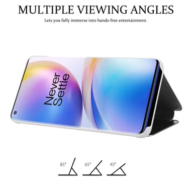 OnePlus 8 PRO lommebokdeksel etui (sølv)