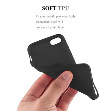Deksel iPhone 5 / 5S / SE 2016 case (svart)