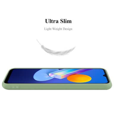 Deksel Vivo Y52 5G / Y72 5G Silikon cover (grønn)