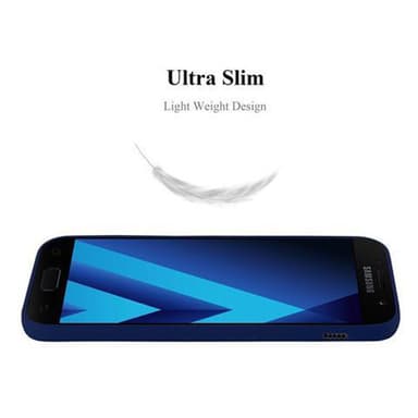 Deksel Samsung Galaxy A5 2017 Silikon cover (blå)