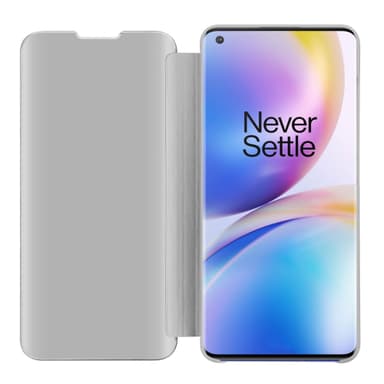 OnePlus 8 PRO lommebokdeksel etui (sølv)