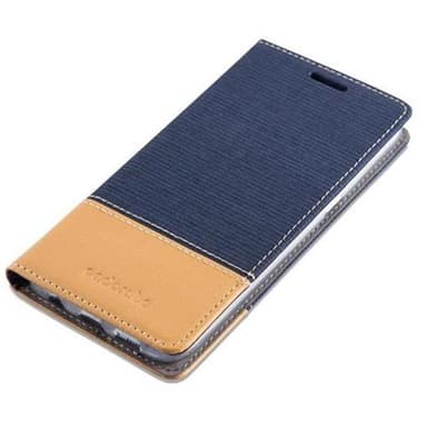 Samsung Galaxy S7 EDGE lommebokdeksel etui (blå)