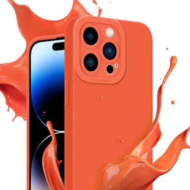 iPhone 14 PRO MAX Deksel case (oransje)