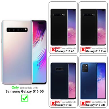 Deksel Samsung Galaxy S10 5G Ring Case (lilla)