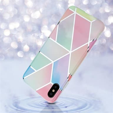 iPhone X / XS lommebokdeksel etui (rosa)