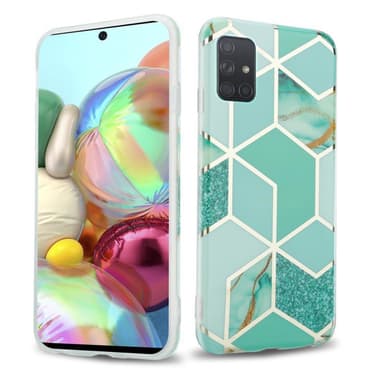 Samsung Galaxy A71 5G lommebokdeksel etui (grønn)