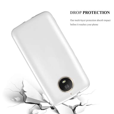 Deksel Motorola MOTO G5S Case Cover (sølv)
