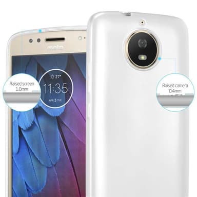 Deksel Motorola MOTO G5S Case Cover (sølv)